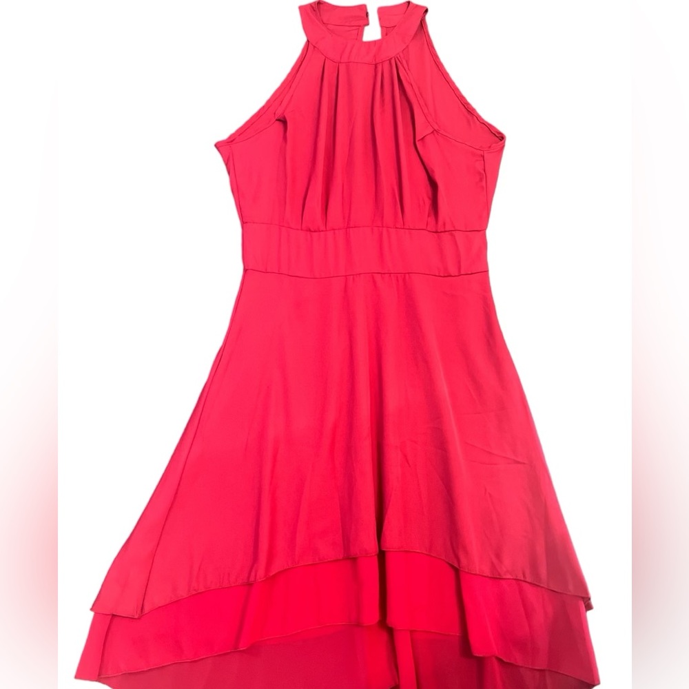 Red Cocktail Wedding Formal Gown Dress